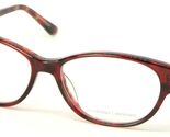 Neuf Prodesign denmark 1750 4034 Rouge Foncé Demi / Tortue Lunettes 53-1... - $90.26
