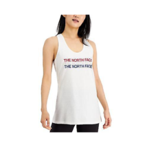 The North Face Womens Logo Graphic Tank Top Size Large Color White - £27.24 GBP