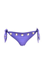 Agent Provocateur Womens Bikini Bottoms Elastic Solid Purple Size S - £107.70 GBP