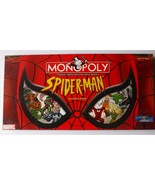 Spiderman Monopoly 2002 Collectors Edition Board Game missing 1 game token - $18.66