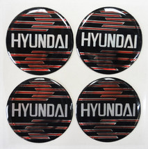 Vintage 80&#39;s 90&#39;s Automotive Wheel Center Cap Round Emblem Accent Trim HYUNDAI - £11.74 GBP