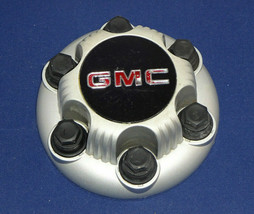 GMC 6 Lug Truck & Van Silver Painted Derby Style Wheel Center Cap 15712372 - $13.86