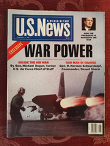 U S NEWS and World Report Magazine February 11 1991 War Power Iraq Gulf War - £11.25 GBP