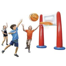 Mega Inflatable Basketball Set - £38.53 GBP