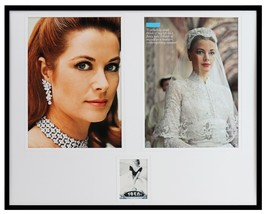 Princess Grace Kelly of Monaco 16x20 Framed Photo &amp; Topps Card Display - £77.84 GBP