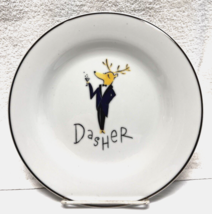 Reindeer by POTTERY BARN  Dasher Salad Plate 8 1/2 Inches Never used - $24.26