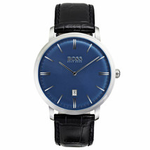 Hugo Boss Men&#39;s Tradition Blue Dial Watch - 1513461 - £108.16 GBP