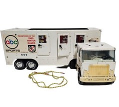VTG 1980 Nylint ABC Sports 1980 Olympics Winter Games Tractor Trailer Se... - $46.74