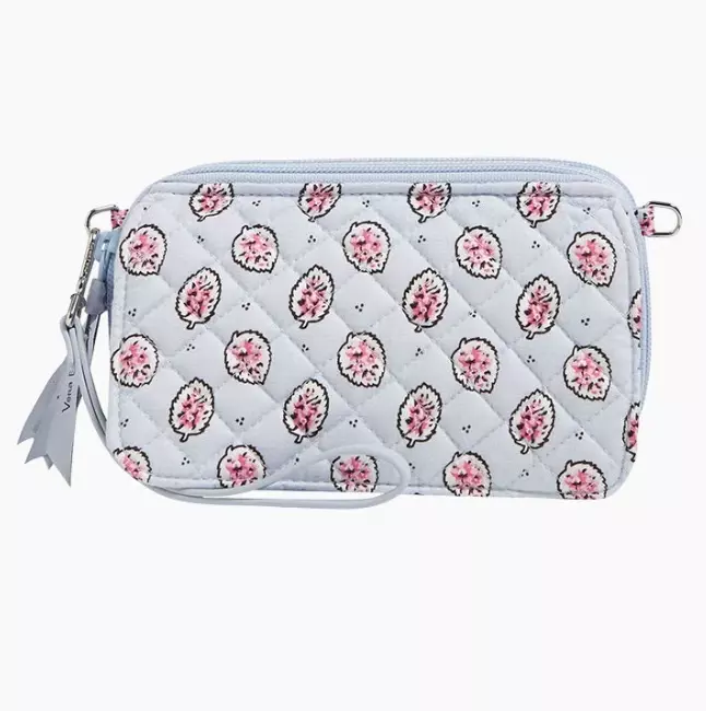 Vera Bradley RFID All in One Crossbody Bag, Magnifique Leaf - $48.00