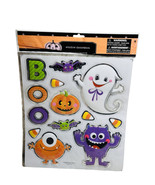 HALLOWEEN Window  COLORFUL DECORATED Trick or Treat set - $10.00