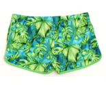 Franks Australia Green Palm Print Drawstring Swim Shorts with Pockets Wo... - $88.10