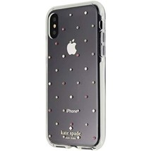 kate spade new york Phone Case for iPhone X/XS - Clear Pin Dot Gems - £12.33 GBP