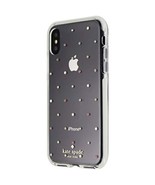 kate spade new york Phone Case for iPhone X/XS - Clear Pin Dot Gems - £12.16 GBP
