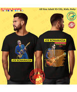 JOE BONAMASSA LIVE IN CONCERT 2026 T-shirt All Size Adult S-5XL Kids Babies - $23.00+
