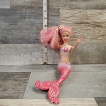 Mattel 2008 Fairytopia Mermaid Barbie Doll With Pink Hair Beautiful - £6.98 GBP