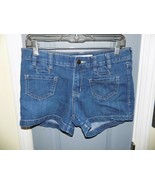 OLD NAVY MID RISE DENIM JEANS MINI SHORT SHORTS SIZE 4 WOMEN&#39;S EUC - $23.75