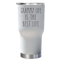 Grammy Life The Best Life Tumbler 30oz Funny Mother Tumblers Christmas Gift - £23.70 GBP
