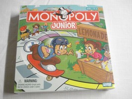 New Sealed Complete Monopoly Junior Game 2005 Parker Brothers Hasbro #00441 - £10.24 GBP