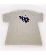 Tennessee Titans Mens T-Shirt White Size XL New Delta Magnum Weight - $29.65