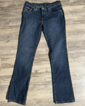 Vtg Tommy Jeans Juniors Low Rise Bootcut Dark Wash Denim Size 3 - £11.31 GBP