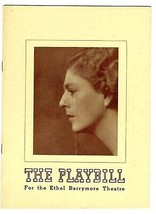 An International Incident Playbill Ethel Barrymore 1940  - £19.38 GBP