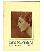 An International Incident Playbill Ethel Barrymore 1940  - £19.53 GBP