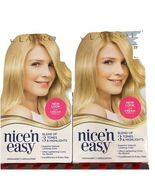 (2) Clairol Nice'n Easy 11C  Ultra Light Cool Blonde Hair Color Rare HTF!! - $98.01