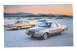 1980 Mercury Zephyr Advertising Postcard Ford Motor Company  - £7.77 GBP