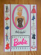 Vintage 1989 Peck Gandré Nostalgic Barbie paper doll book NOS NRFP HTF U... - $14.99