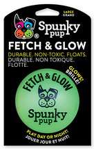 Fetch &amp; Glow - Glow-in-the-Dark Ball for Large Dogs - £14.84 GBP+