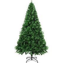 SUGIFT Artificial Christmas Tree 6ft, Green - £44.49 GBP
