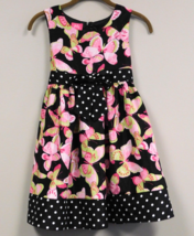 Pinky Girls/Kids Butterfly and Polka Dot Dress Size 8 - £15.02 GBP