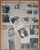 Claudio Villa Spain Clippings 1960s/80s Magazine Articles Italy Singer S... - £8.17 GBP