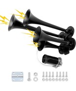 Train Air Horn Kit 12V 185DB for Truck Car 4 Speakers Super Loud Air Hor... - $105.58 CAD