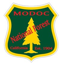 Modoc National Forest Sticker R3274 California YOU CHOOSE SIZE - $1.45+