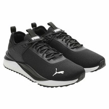 Puma Men&#39;s Size 9 PC Runner Athletic Sneakers, Black &amp; White  - £27.48 GBP