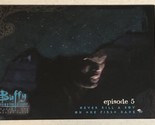Buffy The Vampire Slayer Trading Card S-1 #16 Instant Chemistry - £1.57 GBP