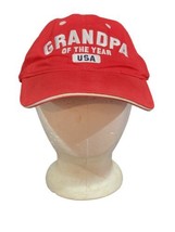 Grandpa of the Year USA Adjustable Baseball Hat Cap - $10.88