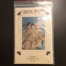 Angel-a Heavenly Hare Quilt Plush Pattern Country Stitches 12&quot; Easter Bunny VTG - £2.36 GBP