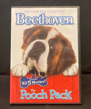 Beethoven The Pooch Pack 2 disc DVD set 5 movies Charles Grodin John Laroquette - £3.16 GBP