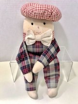 Nursery Rhyme Vintage Humpty Dumpty Handmade Primitive Folk Art Stuffed Doll - £26.33 GBP