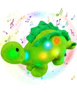 16 Light Up Musical Stuffed Dinosaur Led Singing Stegosaurus Soft Pl - $49.99