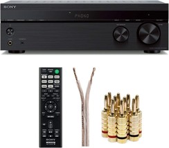 Sony STRDH190 2-ch Stereo Receiver with Phono Inputs &amp; Bluetooth with 100ft of - £204.59 GBP