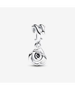 2024 Mother&#39;s Day Sterling silver Rose in Bloom Dangle Charm 793213C00 - £13.84 GBP