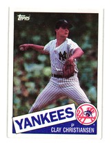 1985 Topps #211 Clay Christiansen New York Yankees - £1.49 GBP