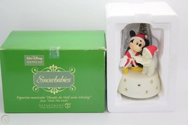 Dept. 56 SnowBabies Mickey&#39;s Christmas Carol Disney Showcase Collection Musical - £27.64 GBP