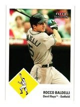 2003 Fleer Tradition Update #U97 Rocco Baldelli Tampa Bay Devil Rays - £3.20 GBP