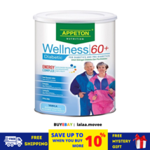 Appeton Wellness 60+ Diabetic Vanilla -for Diabetics &amp; Pre-diabetics Senior 400g - $56.72