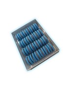 Macaron - Blueberry French Macaron Cookies Gift Box - 24 Count - $54.34 CAD