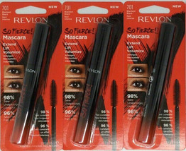 Set of 3 Revlon So Fierce! Mascaras - Blackest Black 701 - £10.89 GBP